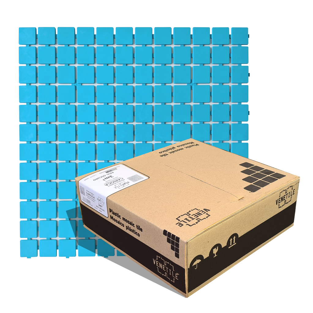 Revestimiento Plástico Venecita Turquesa 3m2