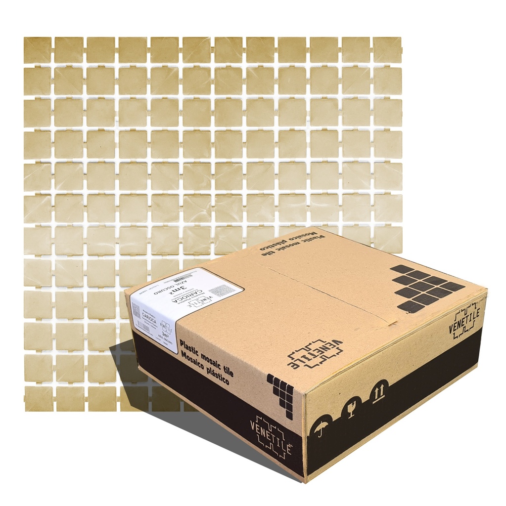 Revestimiento Plástico Venecita Arena Perlado 3m2