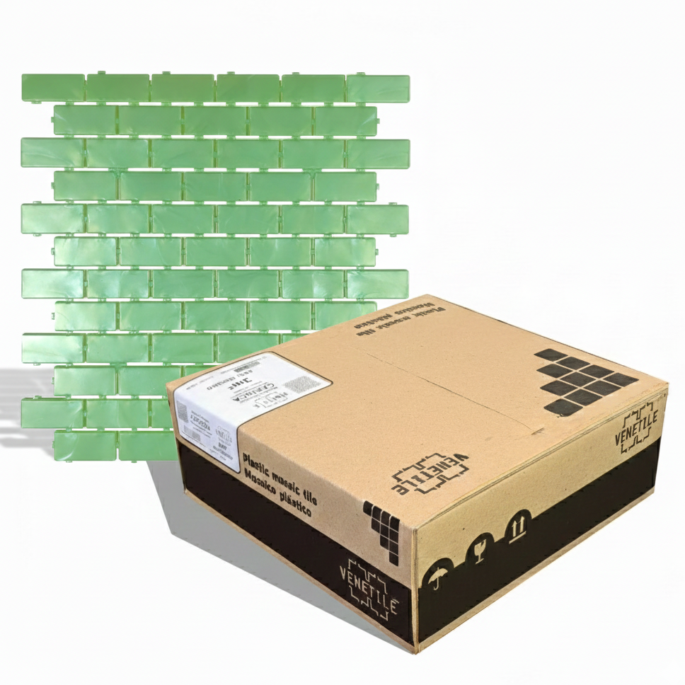 Revestimiento Plástico Brick Esmeralda 3m2