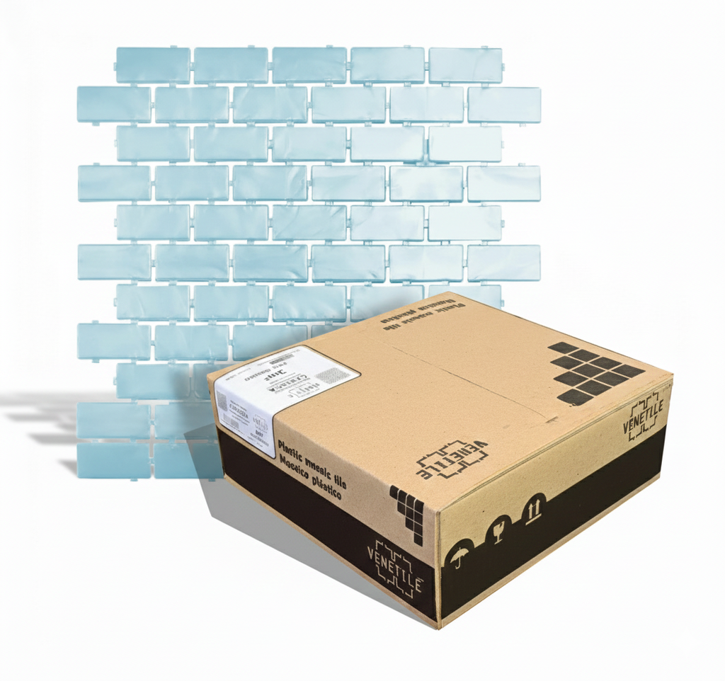 Revestimiento Plástico Brick Aqua 3m2