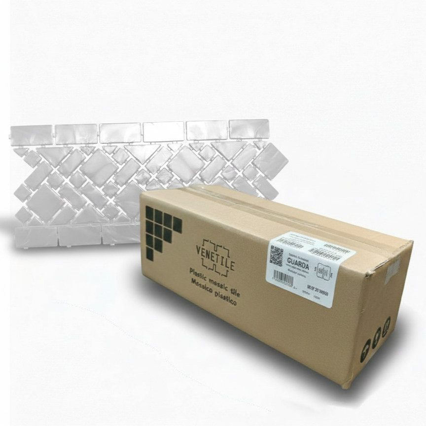 Revestimiento Plástico Guarda Ancha Blanco Perlado 10m