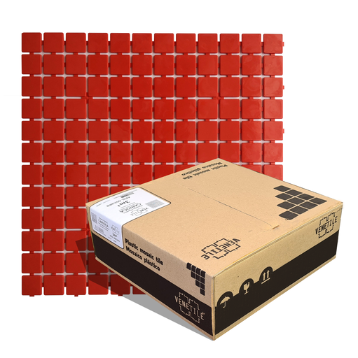 [A19A2E] Revestimiento Plástico Venecita Rojo 3m2