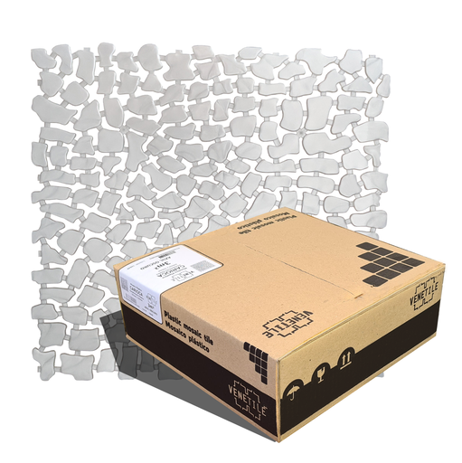 [A19B2G] Revestimiento Plástico Stone Blanco Perlado 3m2