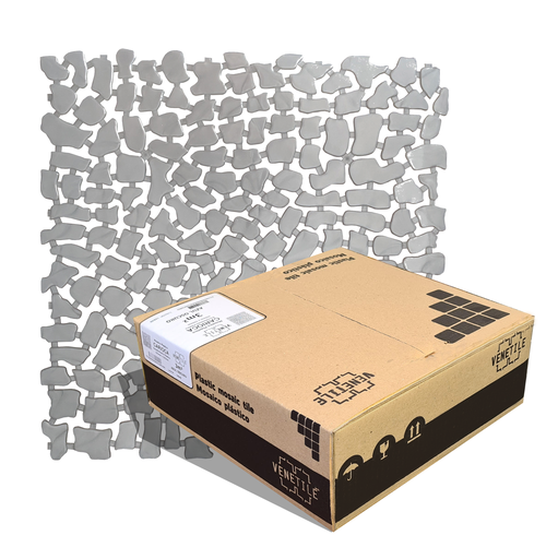 [A19B2H] Revestimiento Plástico Stone Gris Perlado 3m2