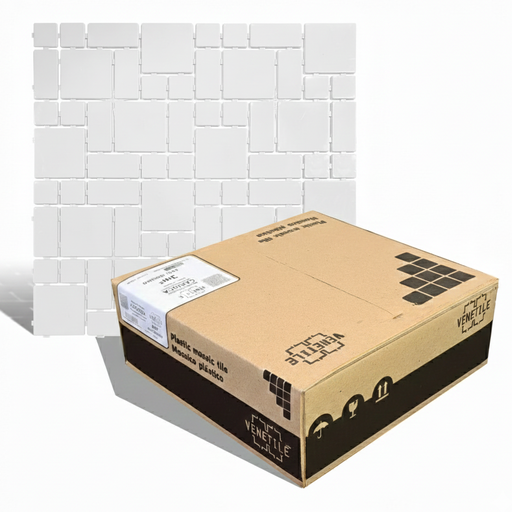 [A19D2B] Revestimiento Plástico French Blanco 3m2