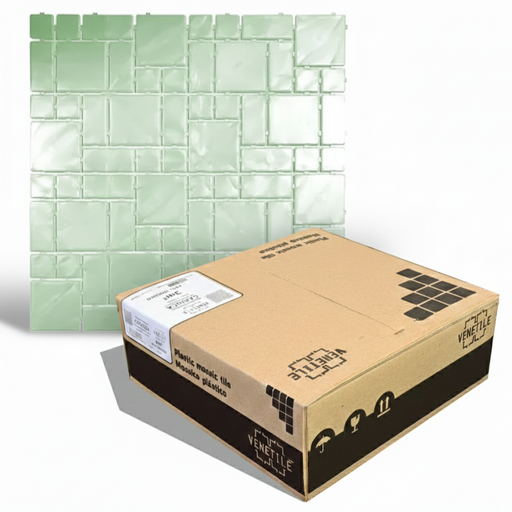 [A19D2R] Revestimiento Plástico French Esmeralda 3m2