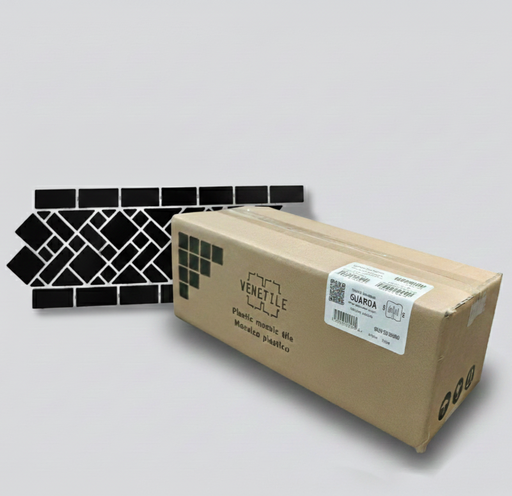 [A19H1C] Revestimiento Plástico Guarda Ancha Negro 10m