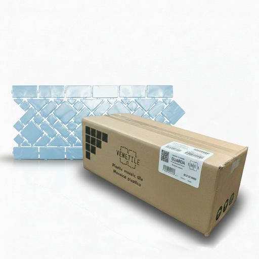 [A19H1S] Revestimiento Plástico Guarda Ancha Aqua 10m