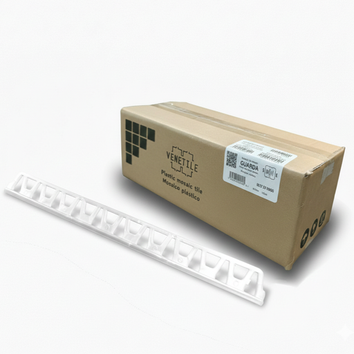 [A19I2G] Revestimiento Plástico Guarda Canto Blanco Perlado 48,75m