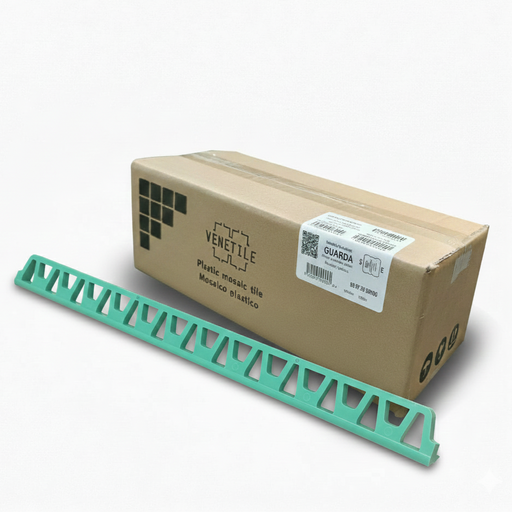 [A19I2K] Revestimiento Plástico Guarda Canto Verde Agua 48,75m