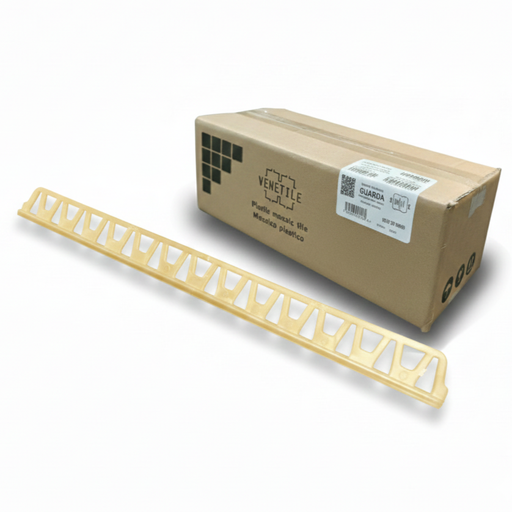 [A19I2Q] Revestimiento Plástico Guarda Canto Arena Perlado 48,75m